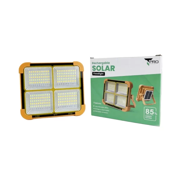T Pro 50W Rechargable Solar Floodlight