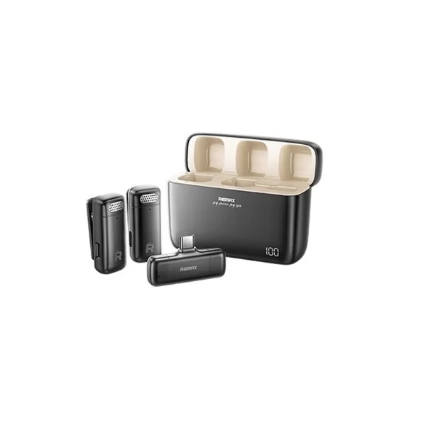 Remax K15 One to Two Wireless Microphone