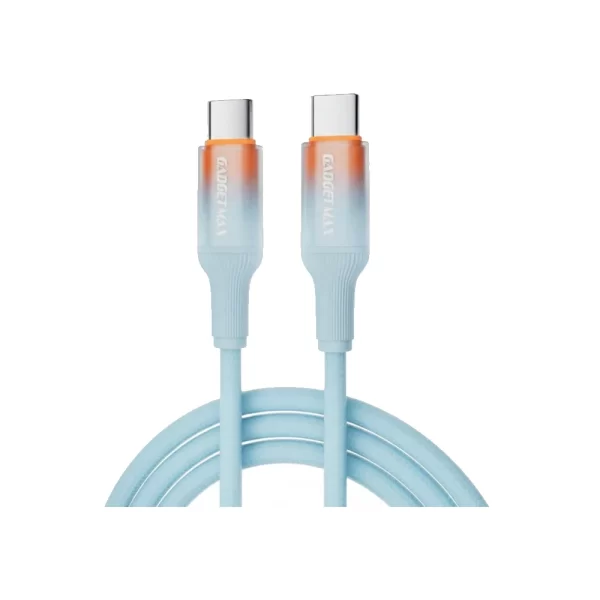 GADGET MAX GX35 (GRADIENT SERIES 60W BRAIDED CABLE FOR TYPE-C TO TYPE C 1.2M)