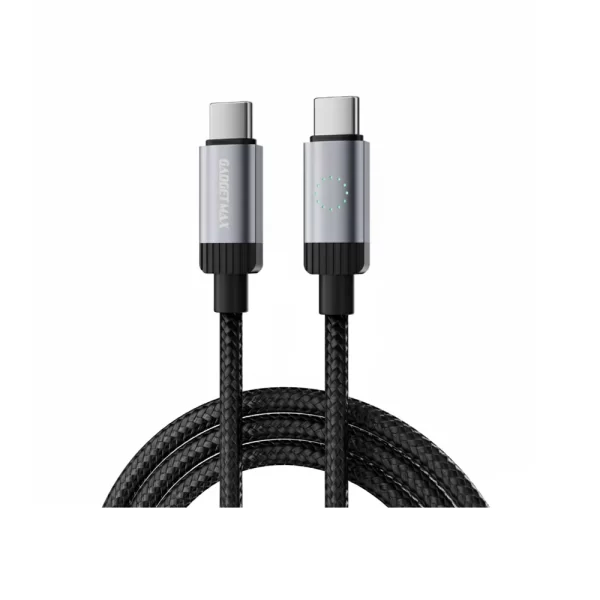 GADGET MAX GX50 (PRIME SERIES 60W ALUMINUM BRAIDED LIGHT CABLE FOR TYPE-C TO TYPE-C 1.2M)